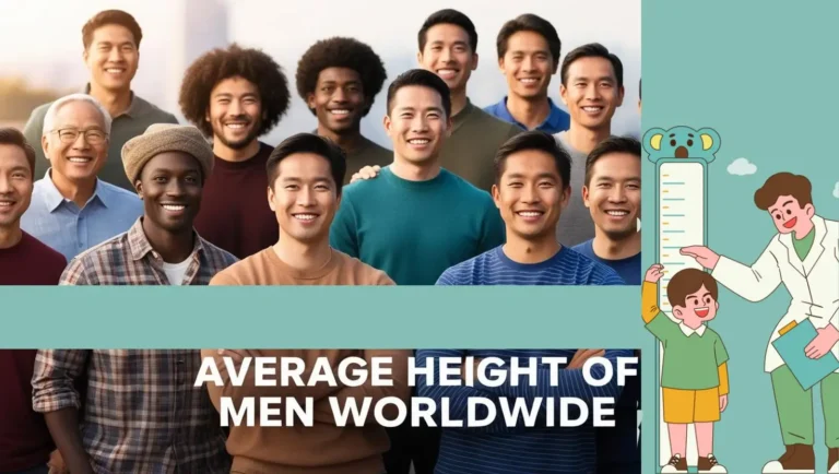 average height of men