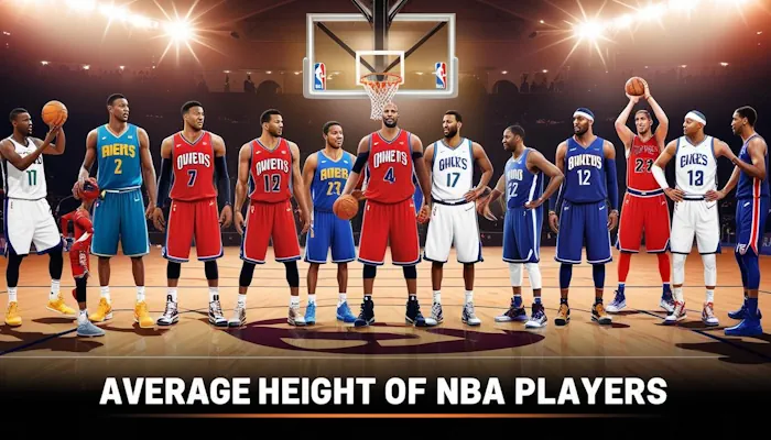 average NBA player height