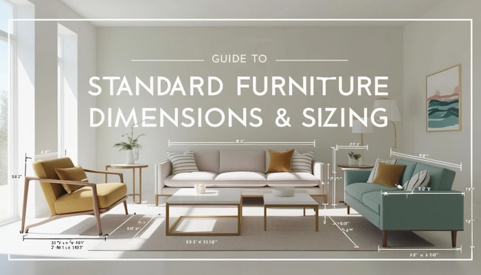 Standard Furniture Dimensions & Sizing