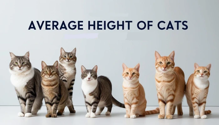 Average Height of Cats