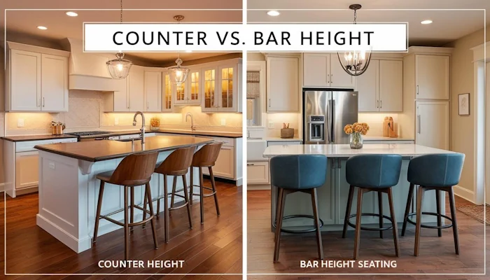 Counter vs Bar Height