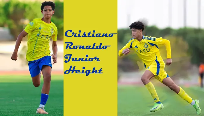 cristiano ronaldo jr height