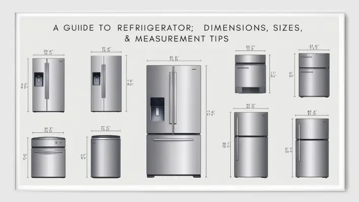 fridge dimension size measurement