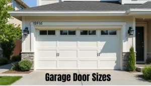 garage door sizes