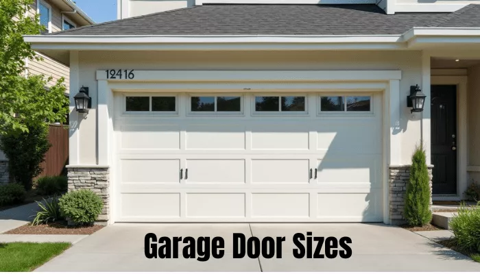 garage door sizes