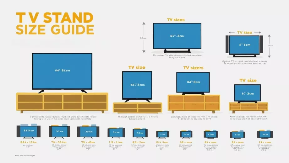 tv stand size guide