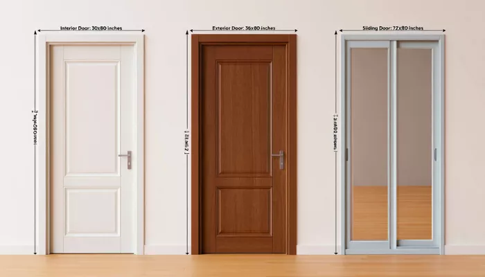 standard door dimension