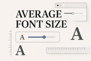 font size